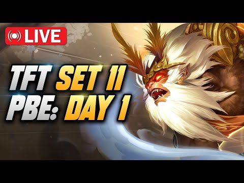 TFT Set 11 - PBE: Day 1! - Teamfight Tactics - League of Legends