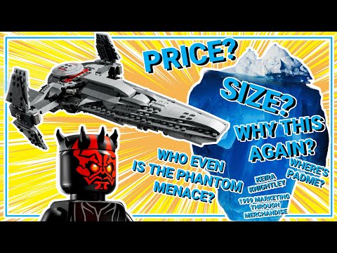 Exploring the LEGO Sith Infiltrator iceberg