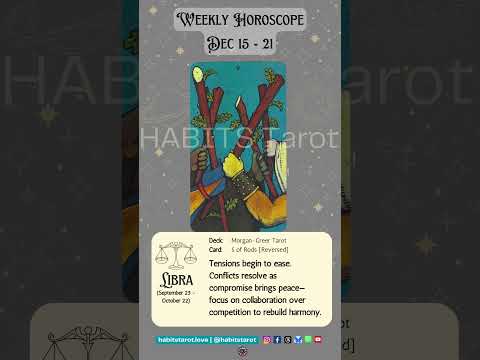 Libra Weekly Horoscope ♎️ | #librahoroscope #libratarotscope #libratarottoday #libratarotreading