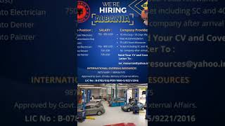 #EROUP #ALBANIA #JOB #UPDATE #AUTO #MECHANIC #AUTO #DENTER#jobvacancyforfreshersingulf #jobopening