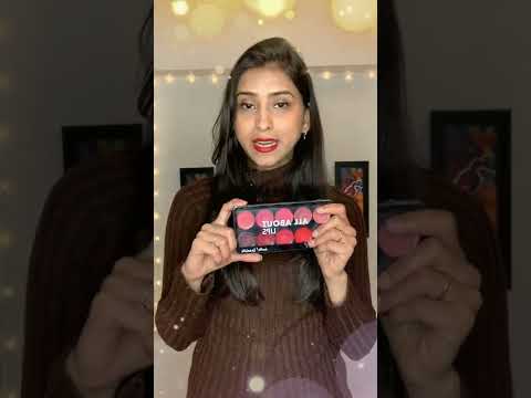 Swiss beauty all about lips || lip pallet || best lipstick ever || Dimple Bhardwaj