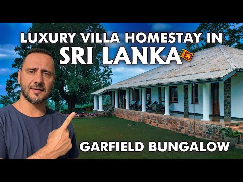 Exploring Garfield Villa | A Luxurious HOLIDAY VILLA in SRI LANKA