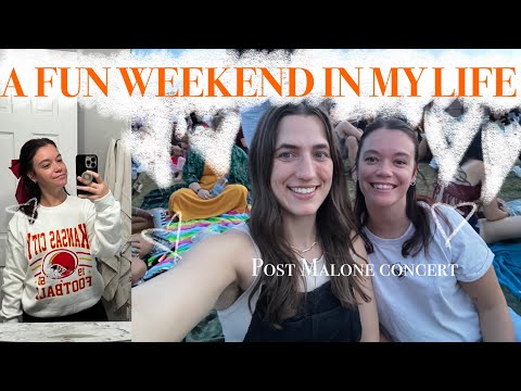 Spend the weekend with me | Post Malone concert | Mekenzie Hughes