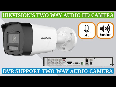 Unboxing the Two-Way Audio DS-2CE16D0T-LPTS Camera for Hikvision DVR