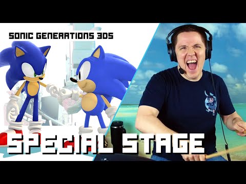 Special Stage From Sonic Generations 3DS On Drums!