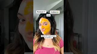 India vs Korean face ramady #koreanglasskin #glassskin #glowingskin #beauty #haircare #koreanskin