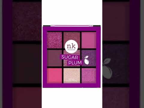 nk makeup eyeshadow| Nicka k nine color eyeshadow|