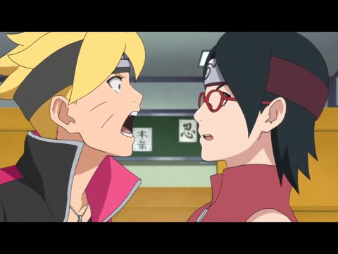 Boruto and Sarada Best Savage Moments 😅