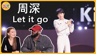 震惊！外国人看周深九种语言《let it go》怎么能如此丝滑？【周深Reaction】