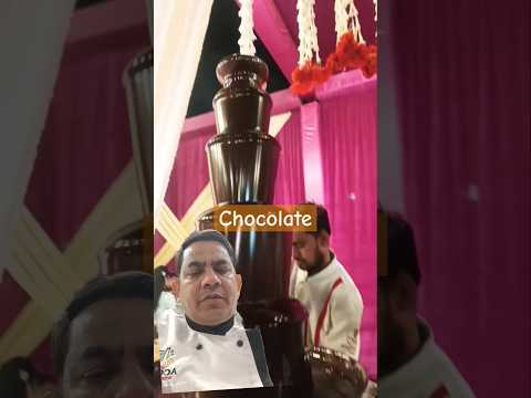 Chocolate fountain #food #cake #foodie #chocolate #love #punjabi #viralvideoviralvideo