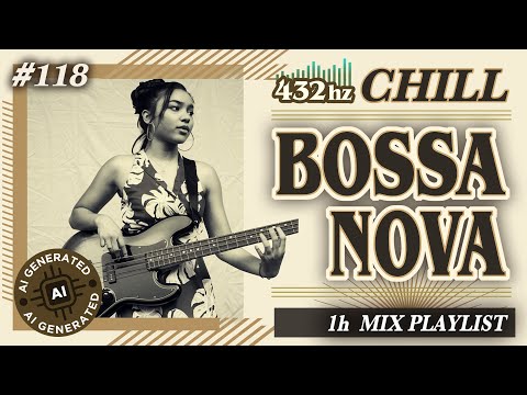 Chill Bossa Nova Music🌴 | Calming BGM of 432hz Serenity for Focus and Soothing🌟 #118