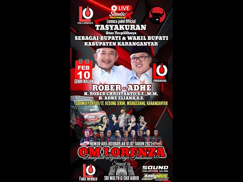 OM.LORENZA //LIVE//SIDOMULYO//KEDUNG JERUK//MOJOGEDANG//KARANGANYAR