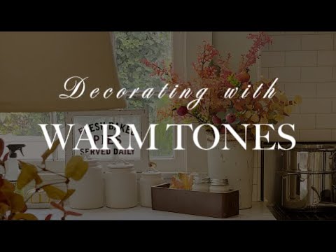 Decorating with Warm Tones | Simple Changes, Big Impact | Cozy Fall Decors and Interior Inspiration