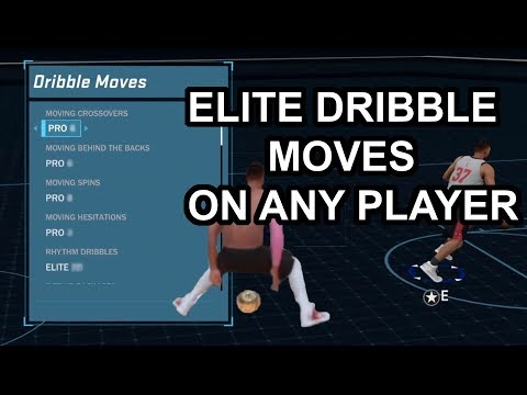 *WORKING* How To Do Animations Glitch NBA2K18 | Elite Rhythm Dribbles on Stretch Big!