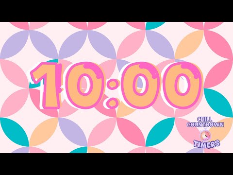 10 Minute Timer with Relaxing Lofi Music | Classroom & Study Countdown