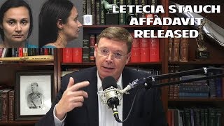 Letecia Stauch Arrest Affidavit Released! What You Need To Know!