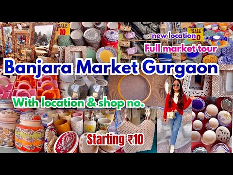 Banjara Market Gurgaon II December 2024 collection Latest Home Decor & Furniture Il Banjara Market