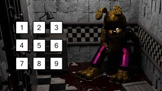 FNAF Plus - the Cam 3 Password