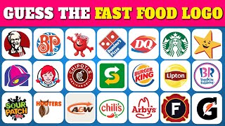 Guess the Fast Food Logo...!🍔🍟 | Fast Food Logo Quiz | Quiz Rainbow