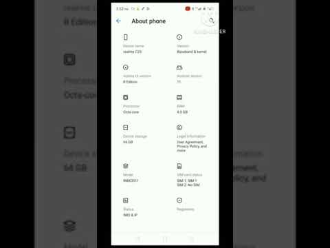 how to unlock developer option in realme C35