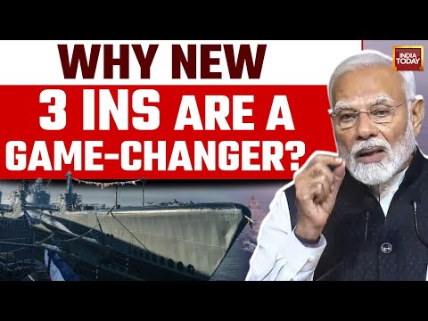 India Navy Got Major Upgrade, Commission Of New Three INS | Indian Armed Forces | PM Modi