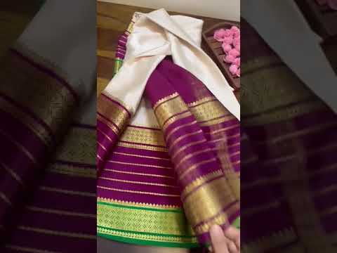 Mysore pure silk sarees