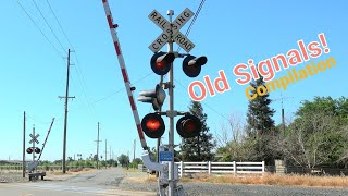 Old Railroad Crossing Signals Compilation