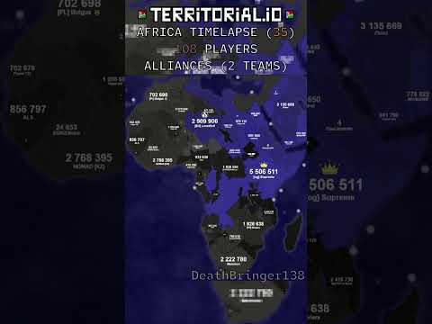 AFRICA [PL]🇵🇱 | ALLIANCES 2 | ⏰ 25x | Territorial.io Timelapse | #35 |  #territorialiotimelapse