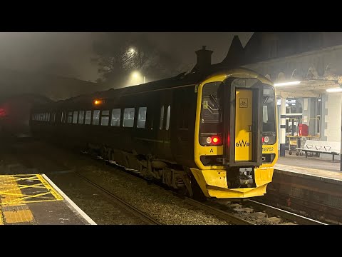 Trains around Devon 158 to Axminster Okehampton 15/01/25