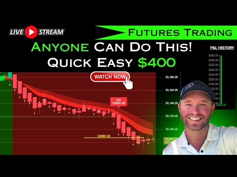 Quick Easy +$400 Day Trading Futures [ Anyone Can Do This ]