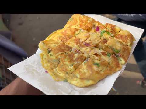 Kolkata Style Bread Omelet at Howra Railway Station