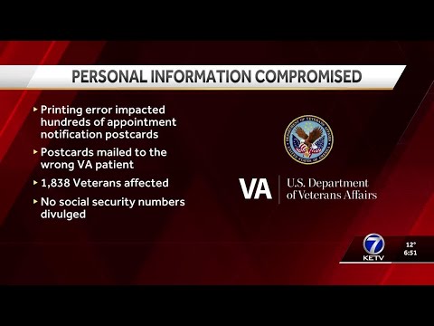 Veterans Affairs patient information compromised