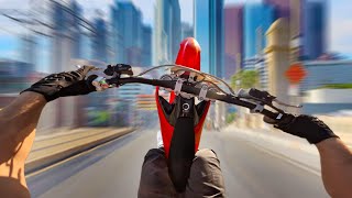 Poaching Downtown LA on The World's Most Powerful Dirt Bike (FULL VIDEO)