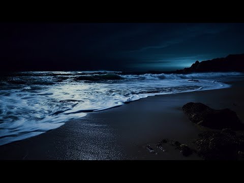 Soothing Ocean Waves for Peaceful Sleep and Relaxation | Ocean Waves at Night for Deep Sleep