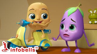 Alooku Areoplane Kavali - Kids Toys | Telugu Rhymes & Cartoons | Infobells #telugucartoons