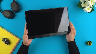 Coolest Portable Monitor Unboxing & Setup | AUZAI Portable Monitor