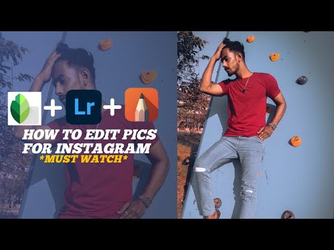 how to edit photo for Instagram full video  | #Gmonsteredits#photoediting