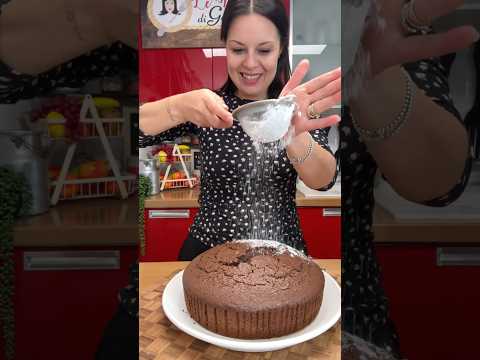 TORTA AL CIOCCOLATO semplice, alta e soffice  #lericettedigessica