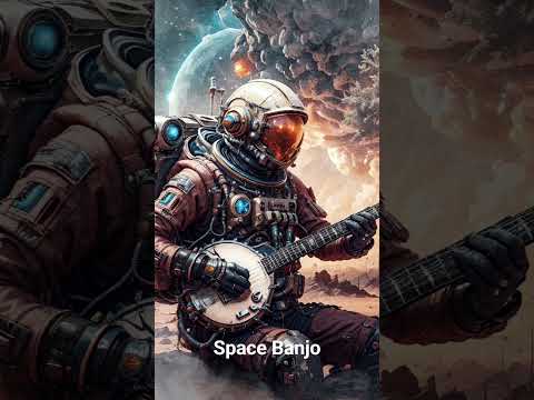 Space Banjo - #banjo #spaceexploration  #folk #spacefolk #ambientmusic #starfield #spacebanjo