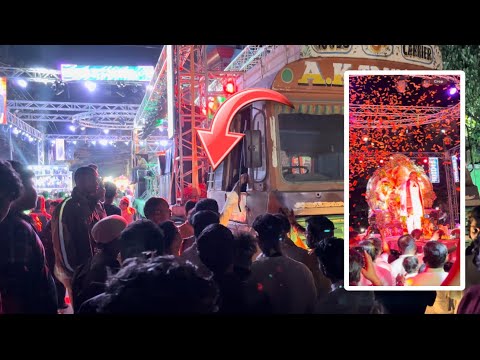 Ganesh visarjan 2024 sandeep anna paradise | Sindhi Colony | climate Anna live singing