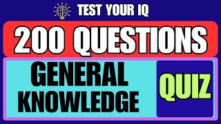 200 MOST FREQUENTLY  ASKED GENERAL KNOWLEDGE QUESTIONS ||Let’s Test Your Knowledge. QUIZ #10