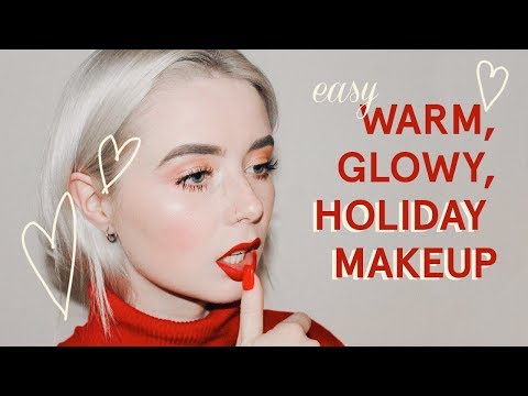 Easy, Glowy Holiday Makeup / Kel Lauren