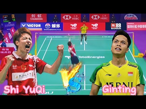 {Highlights} Shi YuQi (CHN) vs Ginting (INA) | SUDIRMAN CUP 2023