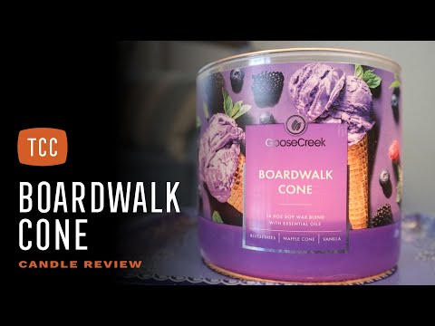 Boardwalk Cone Candle Review – Goose Creek