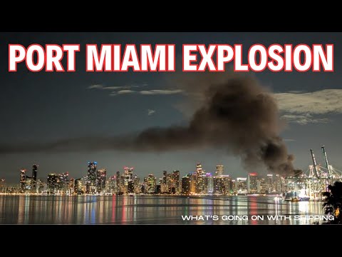 Container with Electrical Vehicles Explodes in the Port of Miami | StacheD Training