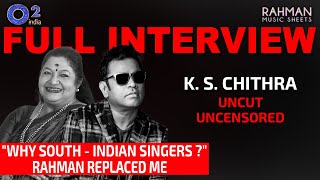 KS Chithra On Legends: Ilaiyaraaja, @ARRahman, Lata Mangeshkar, Yesudas, SPB | Rahman Music Sheets