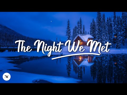 Lord Huron - The Night We Met (Lyrics)