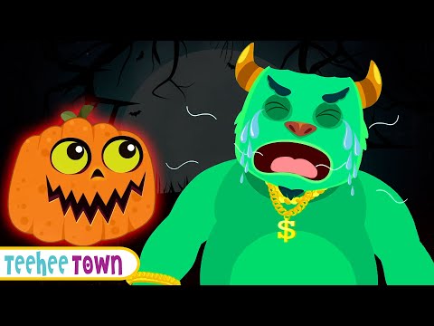 Midnight Magic: 🤢 Crying Monster And A Halloween Pumpkin 🎃 More Spooky Songs By Teehee Town