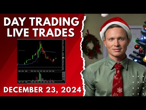 Live Day Trading - XMAS WEEK! #daytrade #stocks