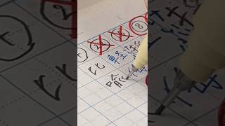 集中が切れた時に、テスト範囲の漢字を勉強していました*.+ﾟ #高校生#筆記音#study#字